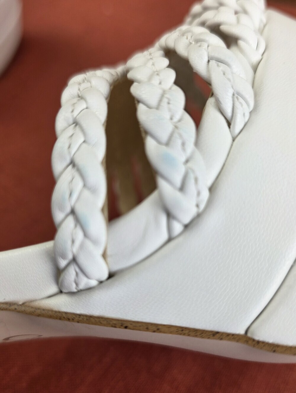 Jessica Simpson Basketweave Inaia Platform Heels, White - Picture 13 of 16